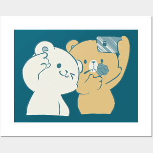 Bear Friendship Posters and Art